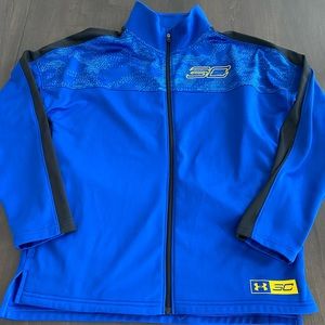 Under Armour boys XL Steph Curry full zip jacket